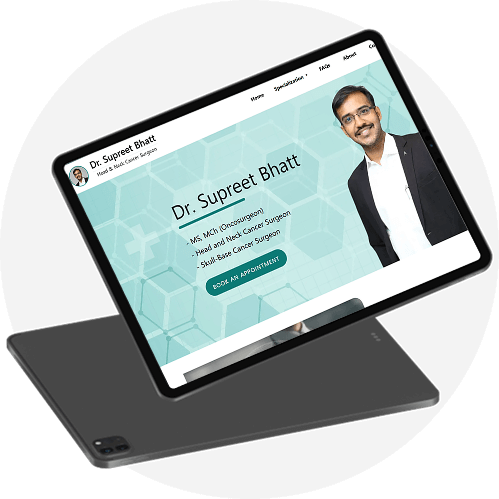 Dr Supreet Bhatt's Website