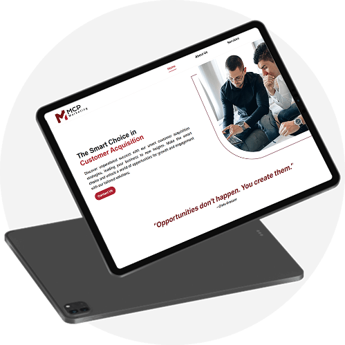 MCP Marketing / Partner Marketing Websites