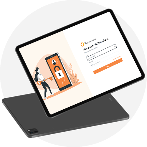 VR Petrochem Website and Stock Management Portal